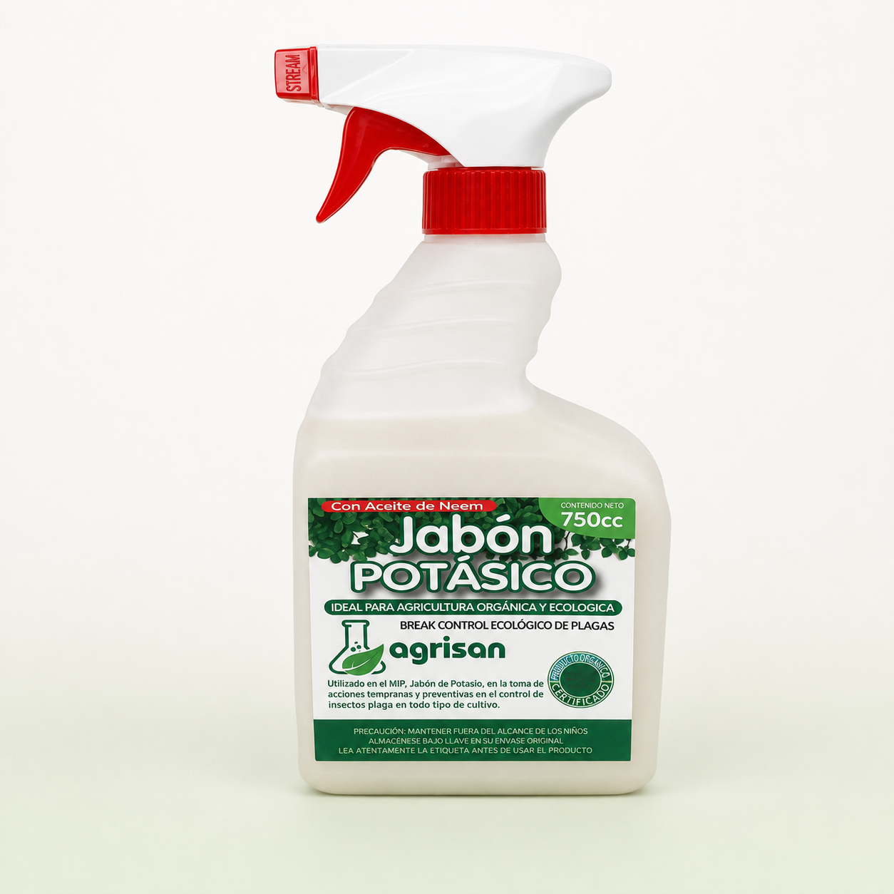 Jabón Potásico con Aceite de Neem Agrisan